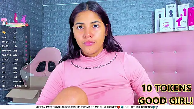 AriannaLewiis online show from March 6, 7:10 pm