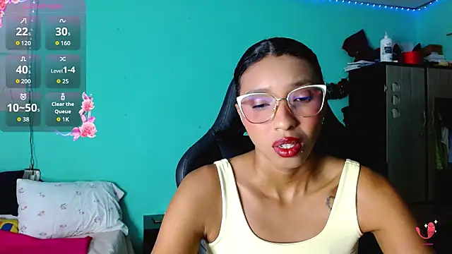 sensitive brunette online show from June 9, 12:00 am