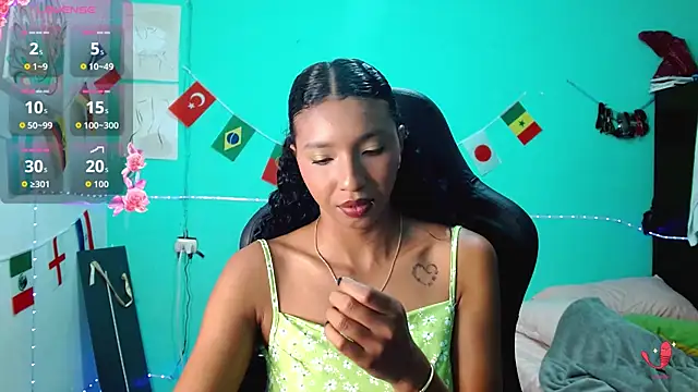 sensitive brunette online show from July 4, 9:54 pm
