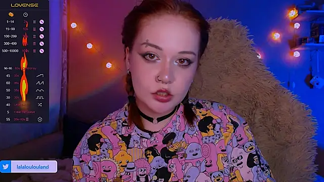 Snapshot of lala_loulou_land chatting on February 17, 6:37 pm lala loulou land online show from February 17, 6:37 pm