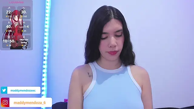 MaddyMendozaxx online show from December 1, 2:55 pm