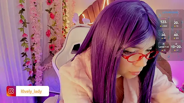 Snapshot of Lovely_celestte chatting on January 18, 3:53 am Lovely celestte online show from January 18, 3:53 am