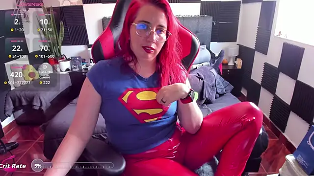 Snapshot of Ursula_fire chatting on February 20, 8:09 pm Ursula fire online show from February 20, 8:09 pm