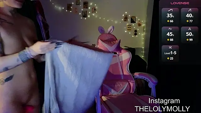 Snapshot of LolyMolli chatting on February 8, 5:08 pm LolyMolli online show from February 8, 5:08 pm