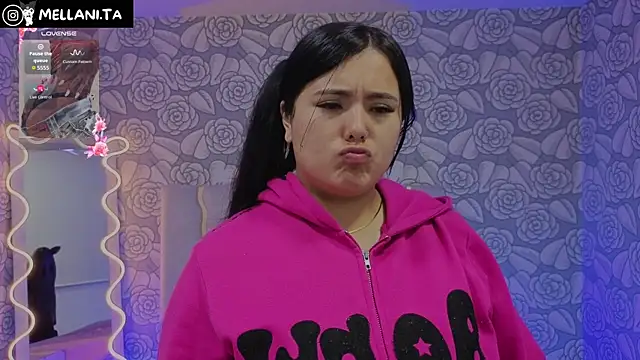 Snapshot of Mellani_tay chatting on September 20, 3:29 am Mellani tay online show from September 20, 3:29 am