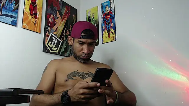 Enriblack92 online show from January 16, 3:45 am