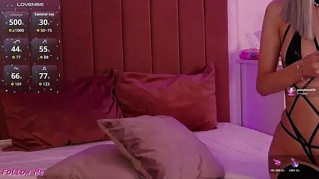 PinkySparks online show from February 28, 7:15 pm