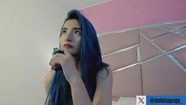 Snapshot of Lunapage chatting on January 30, 2:04 pm Lunapage online show from January 30, 2:04 pm