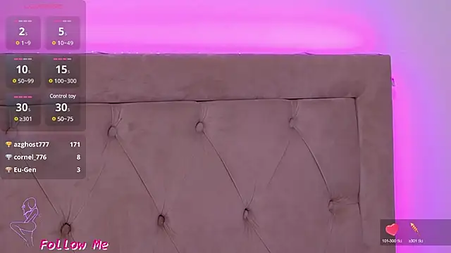 CelyneMay online show from February 23, 8:33 pm