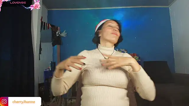 Snapshot of Jhanne_cherry chatting on December 25, 1:10 am Jhanne cherry online show from December 25, 1:10 am
