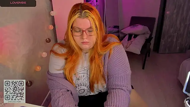 Melissa Purr online show from April 14, 2:06 am