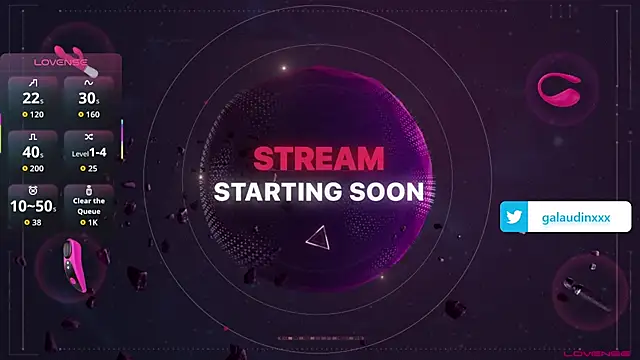 galaudin 3x  online show from January 16, 7:45 am