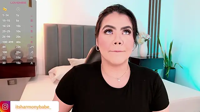 Snapshot of Harmonybabe_ chatting on July 9, 9:08 pm Harmonybabe online show from July 9, 9:08 pm