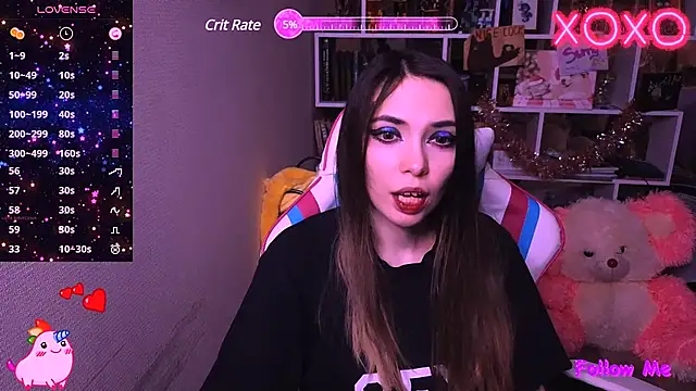 Snapshot of Sia_Shine chatting on February 21, 8:27 pm Sia Shine online show from February 21, 8:27 pm