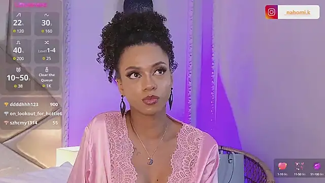 Nahomi King online show from January 28, 7:10 pm