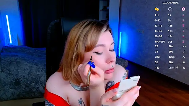 Blueberry-baby online show from March 8, 8:35 pm