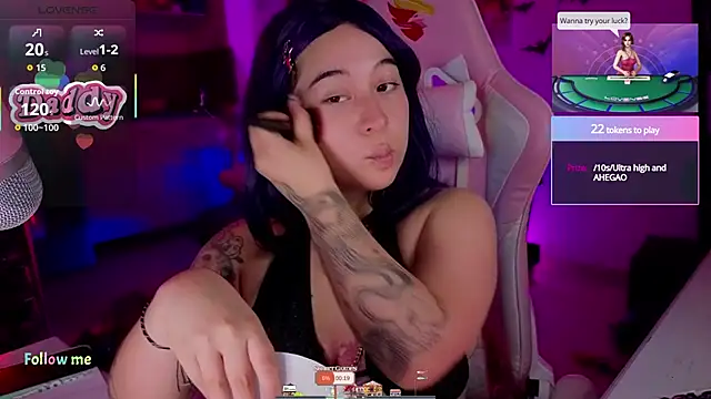 FernandaOrtegaaa online show from April 11, 12:15 am