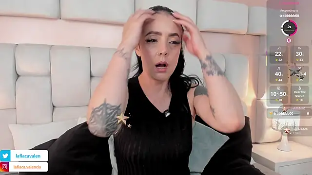 AndreaValencia online show from January 17, 7:17 pm