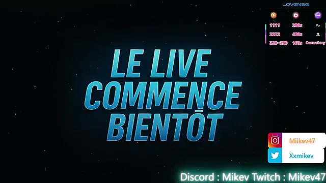 Snapshot of Mikev chatting on November 13, 7:02 pm Mikev online show from November 13, 7:02 pm