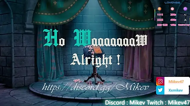 Snapshot of Mikev chatting on November 24, 7:02 pm Mikev online show from November 24, 7:02 pm