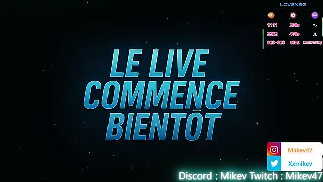 Snapshot of Mikev chatting on December 4, 7:00 pm Mikev online show from December 4, 7:00 pm