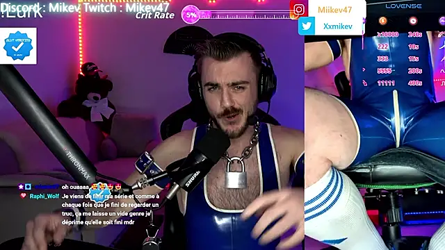 Snapshot of Mikev chatting on March 12, 7:09 pm Mikev online show from March 12, 7:09 pm