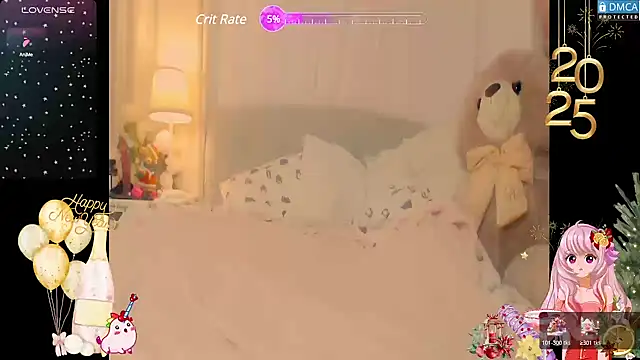 Snapshot of Blondecandie chatting on January 1, 9:41 pm Blondecandie online show from January 1, 9:41 pm