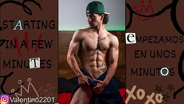 Valentino Xander online show from April 9, 1:16 am