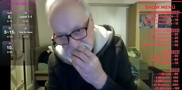 Sammy1660 online show from April 6, 8:21 pm