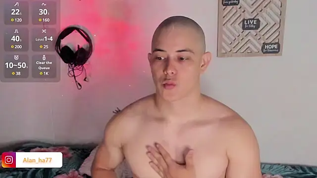 Snapshot of Alan_hadid1 chatting on December 7, 10:50 pm Alan hadid1 online show from December 7, 10:50 pm