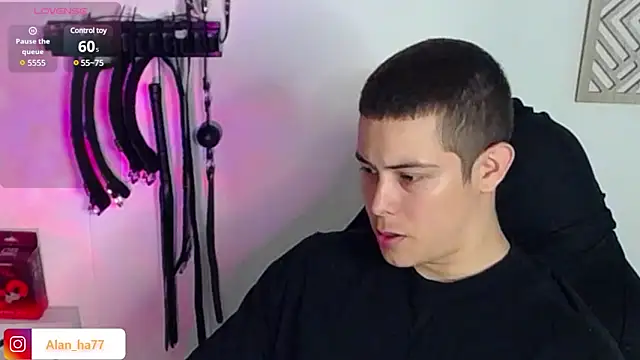 Snapshot of Alan_hadid1 chatting on February 4, 12:40 am Alan hadid1 online show from February 4, 12:40 am