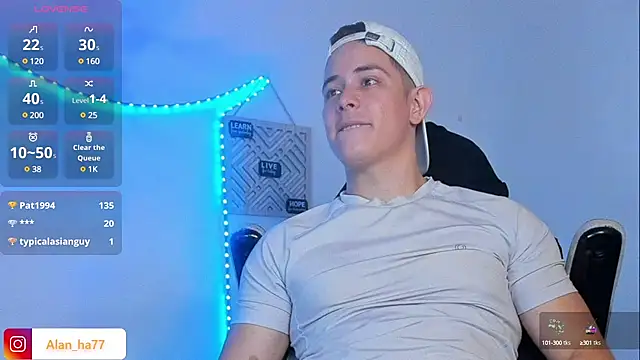 Snapshot of Alan_hadid1 chatting on February 27, 11:26 pm Alan hadid1 online show from February 27, 11:26 pm