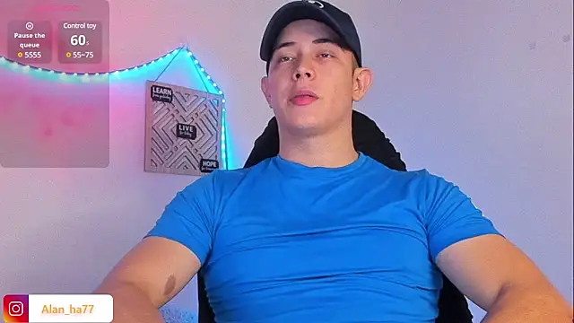 Snapshot of Alan_hadid1 chatting on March 6, 9:20 pm Alan hadid1 online show from March 6, 9:20 pm