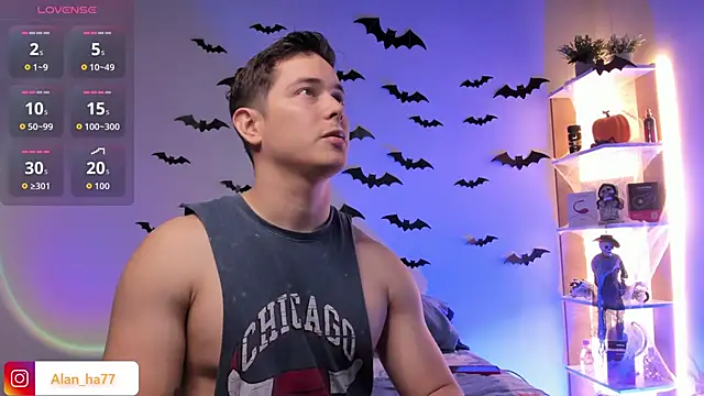 Alan hadid1 online show from October 29, 11:39 pm