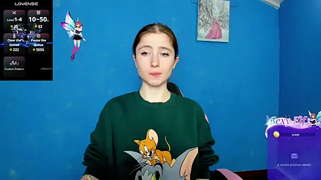 Snapshot of Luxuryalma chatting on March 15, 7:53 am Luxuryalma online show from March 15, 7:53 am