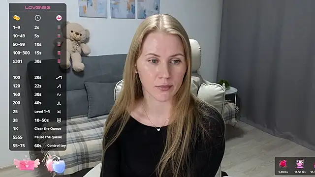 IsabelAllen online show from January 17, 1:27 pm