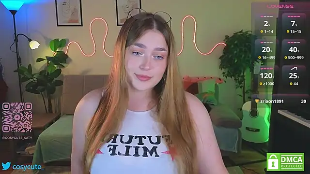 Snapshot of cosycute_ chatting on October 15, 3:34 pm cosycute online show from October 15, 3:34 pm