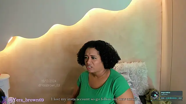 yerabrown69 online show from December 20, 12:38 pm