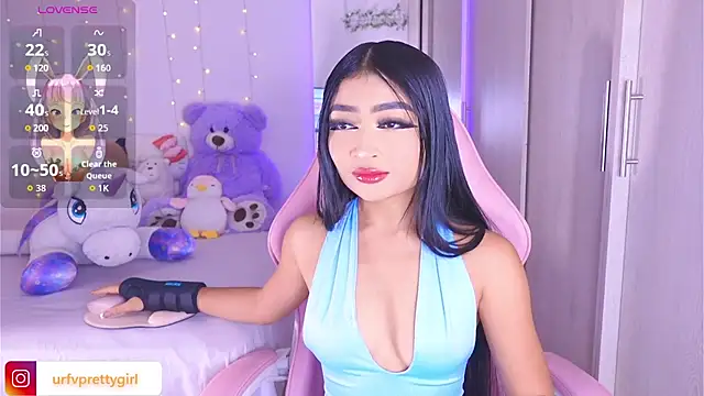 Snapshot of urfavprettygirl chatting on June 13, 9:07 am urfavprettygirl online show from June 13, 9:07 am