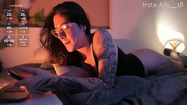 Ally addams online show from March 10, 7:42 am