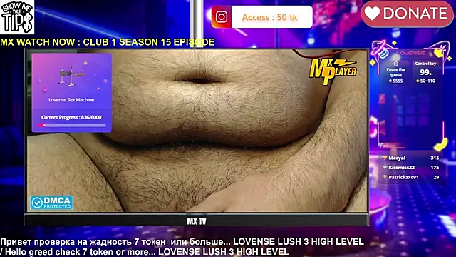 Snapshot of BISEXGOOD777 chatting on April 24, 12:29 pm BISEXGOOD777 online show from April 24, 12:29 pm