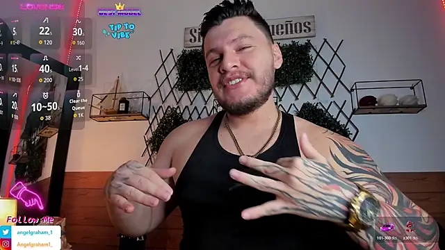 Snapshot of Angelgraham_1 chatting on February 11, 4:34 pm Angelgraham 1 online show from February 11, 4:34 pm