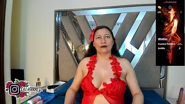 Snapshot of LILITH_TORRES1 chatting on February 7, 8:56 pm LILITH TORRES1 online show from February 7, 8:56 pm