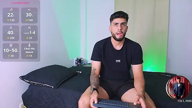 Colt Perci online show from October 26, 12:05 am