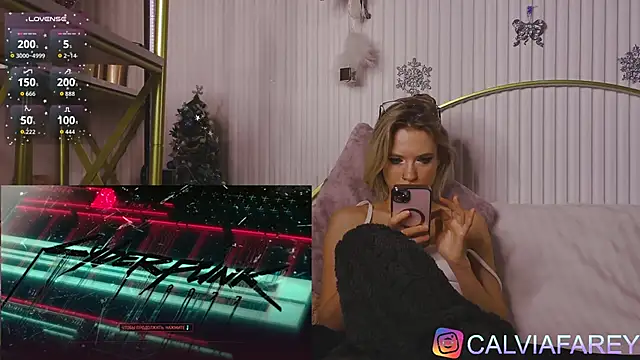 calviafarey online show from February 4, 8:58 pm