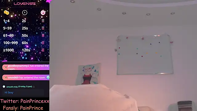 pain princee online show from February 4, 9:10 pm