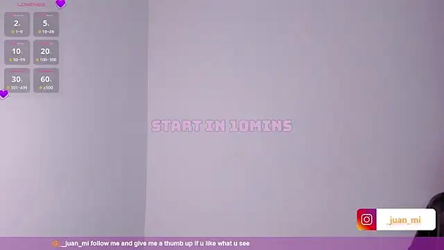 Snapshot of juanmiss chatting on October 9, 10:02 am juanmiss online show from October 9, 10:02 am