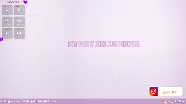 Snapshot of juanmiss chatting on October 10, 10:03 am juanmiss online show from October 10, 10:03 am