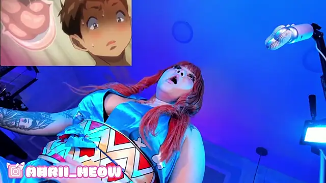 Snapshot of AHRI_LEE chatting on February 7, 1:15 am AHRI LEE online show from February 7, 1:15 am