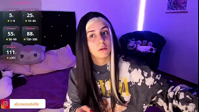 Snapshot of Alice_woodville chatting on December 4, 9:46 pm Alice woodville online show from December 4, 9:46 pm